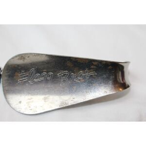 Vintage Flagg Bros Men’s Metal Shoehorn – Classic Collectible